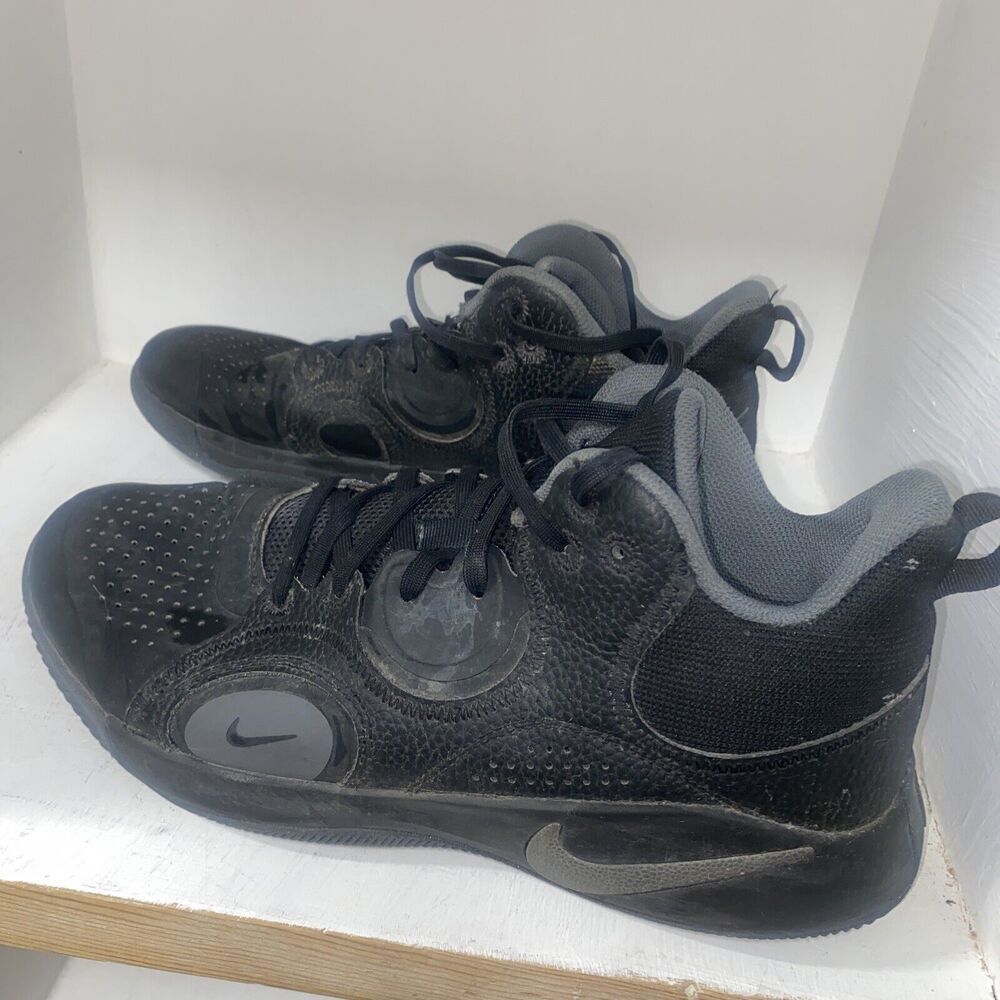 Nike FLY BY MID 2 NBK Men's Black Grey CU3501 004 Men’s Basketball Shoes Size 10